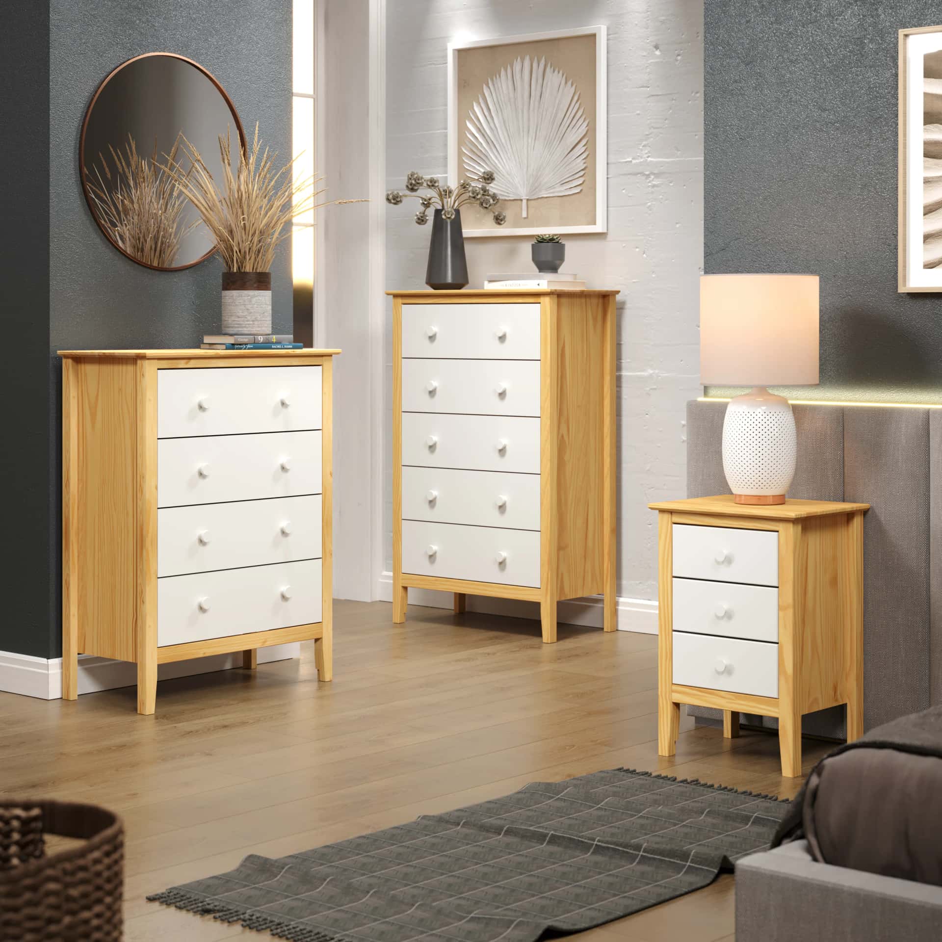 5 Drawer Dresser, Moda Lasting style meets ample storage. Your modern essential. - view 8