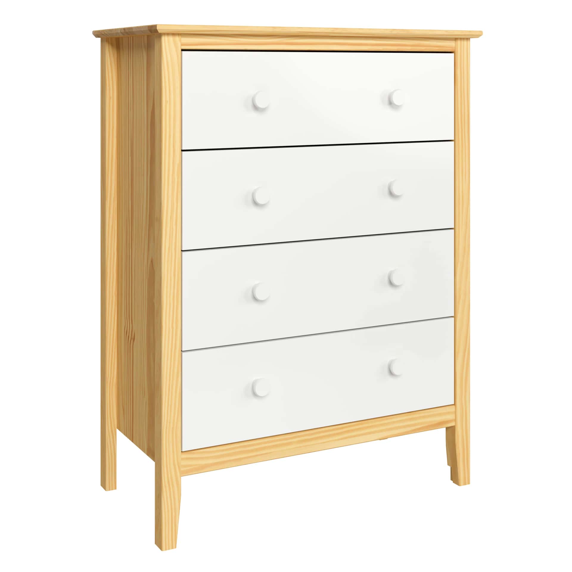 4 Drawer Dresser, Moda Organize beautifully with this timeless, solid pine addition. - view 2
