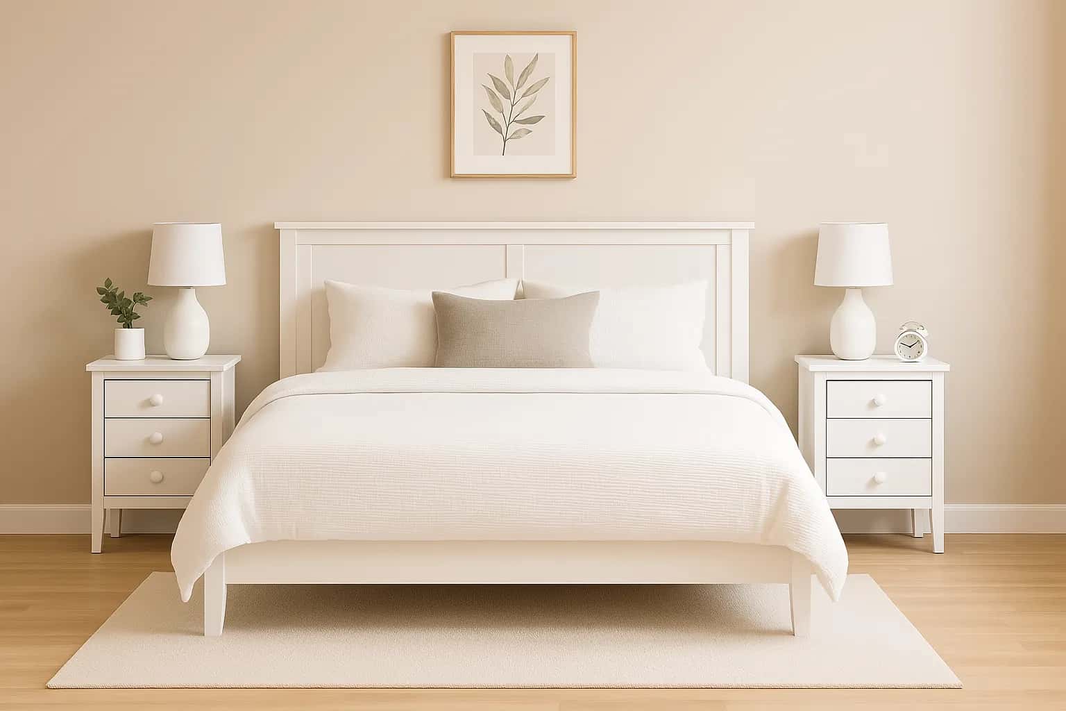 3 Drawer Bedside Nightstand Versatile and elegant solid wood storage for any room. - view 5