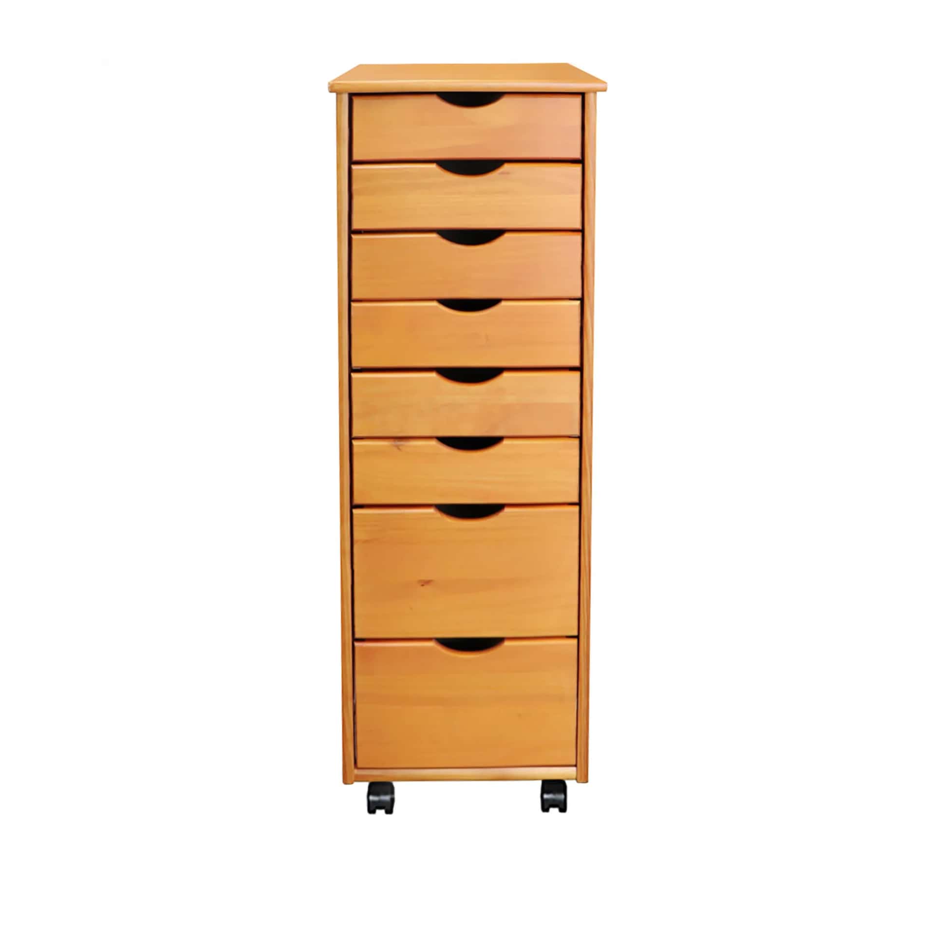 8 Drawer Rolling Cart Maximize your space with eight drawers for superior storage. thumbnail
