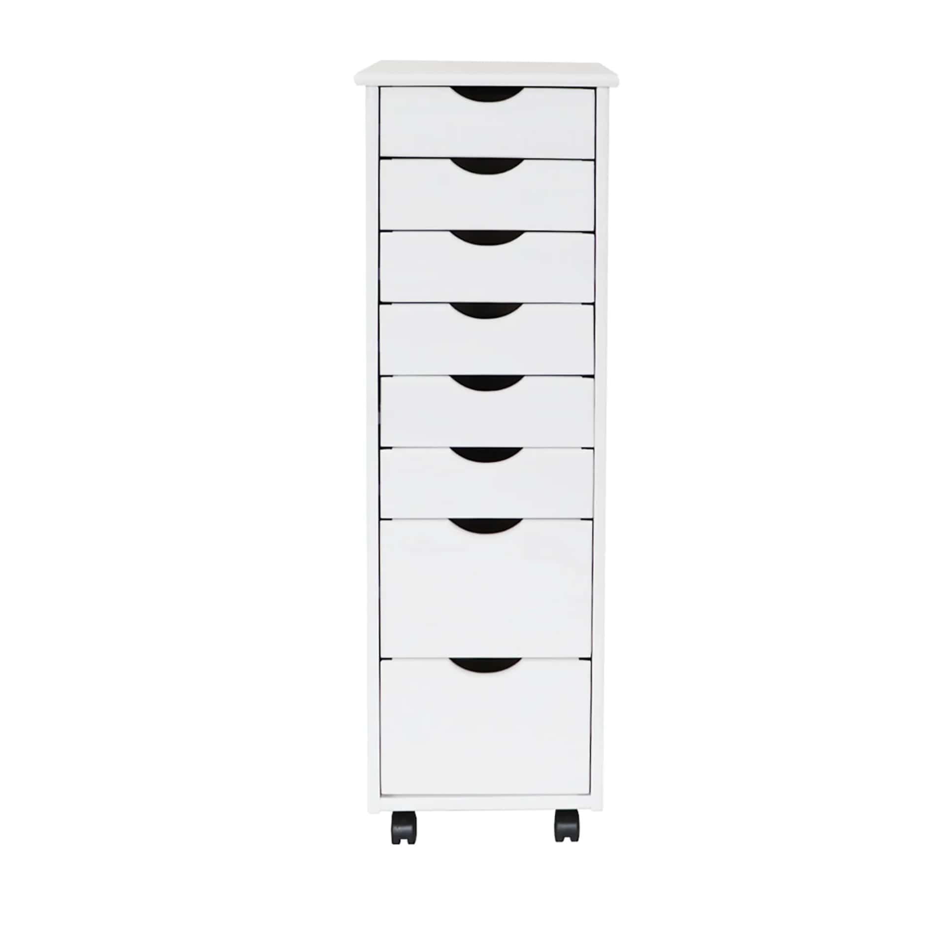 8 Drawer Rolling Cart Maximize your space with eight drawers for superior storage. - view 9