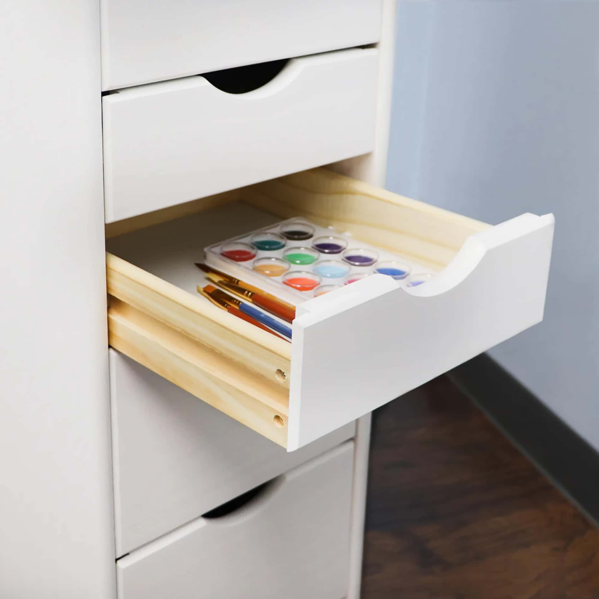 8 Drawer Rolling Cart Maximize your space with eight drawers for superior storage. - view 12