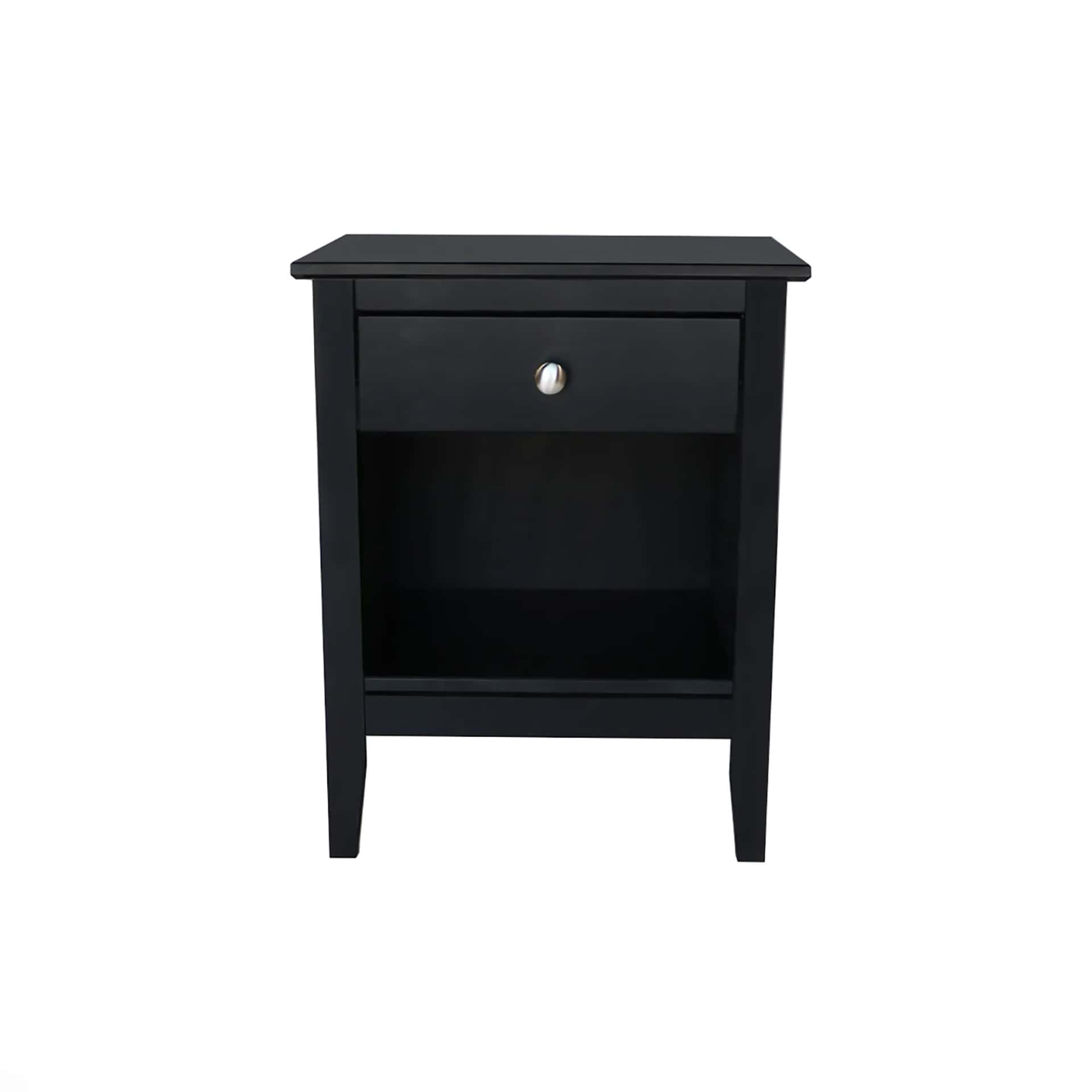 1 Drawer Bedside Nightstand Essential bedside storage with a classic, solid wood design. thumbnail