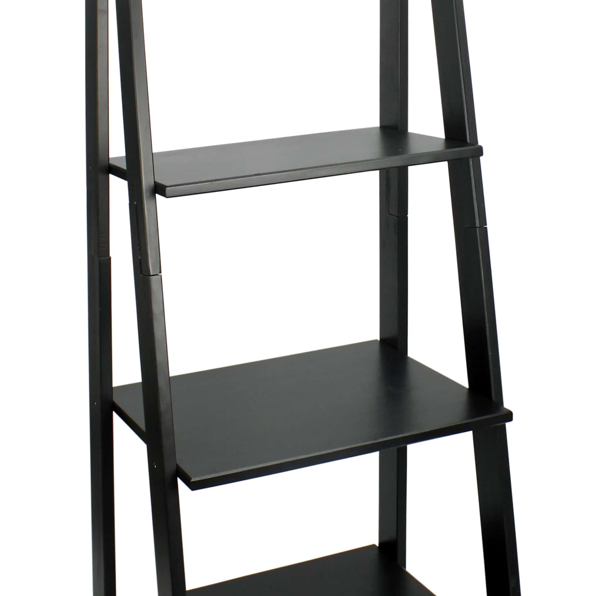 5 Shelf Ladder Bookshelf Stable, free-standing design to elevate any room's decor. - view 3