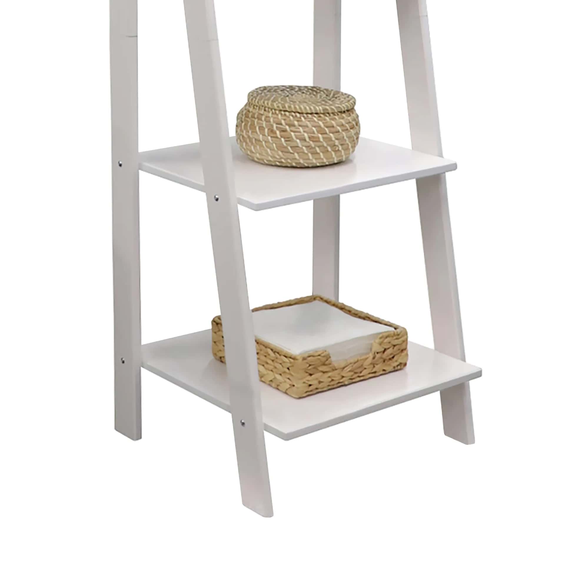 5 Shelf Ladder Bookshelf Stable, free-standing design to elevate any room's decor. - view 11