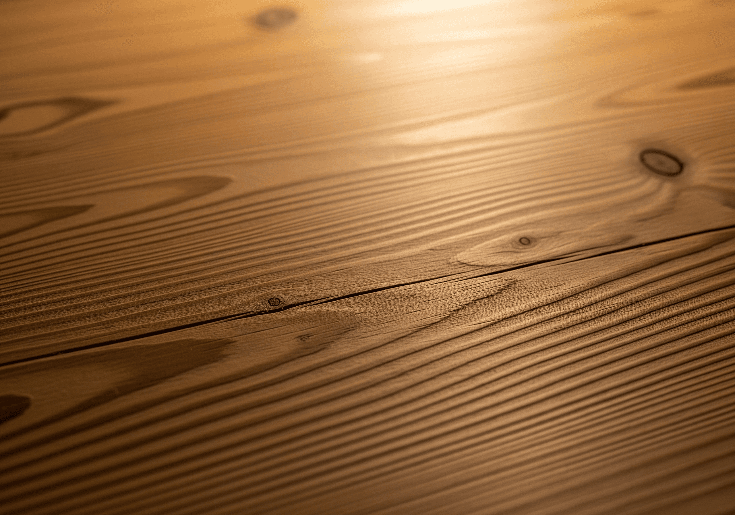 Milled pine plank grain