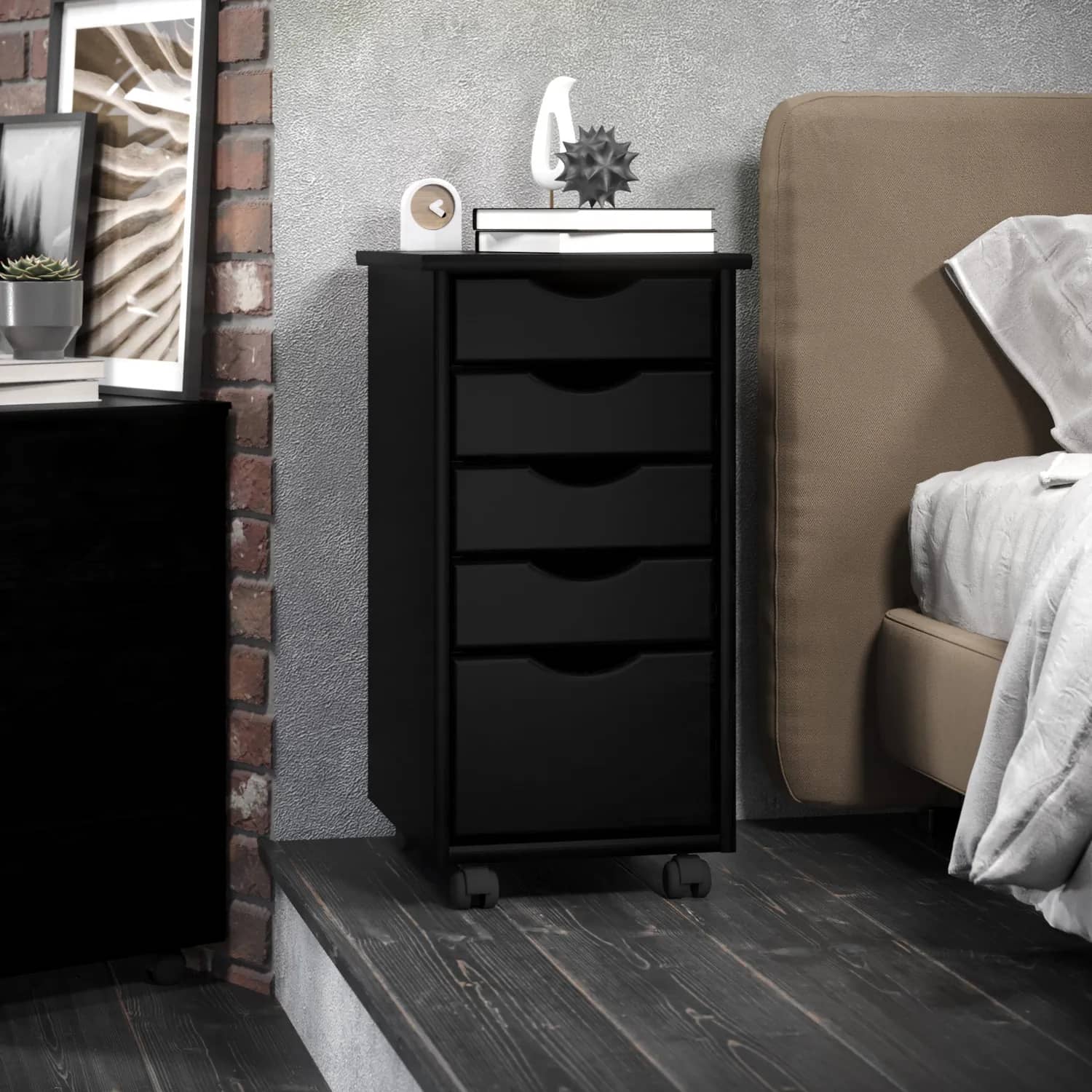 4+1 Drawer Rolling Cart - view 5