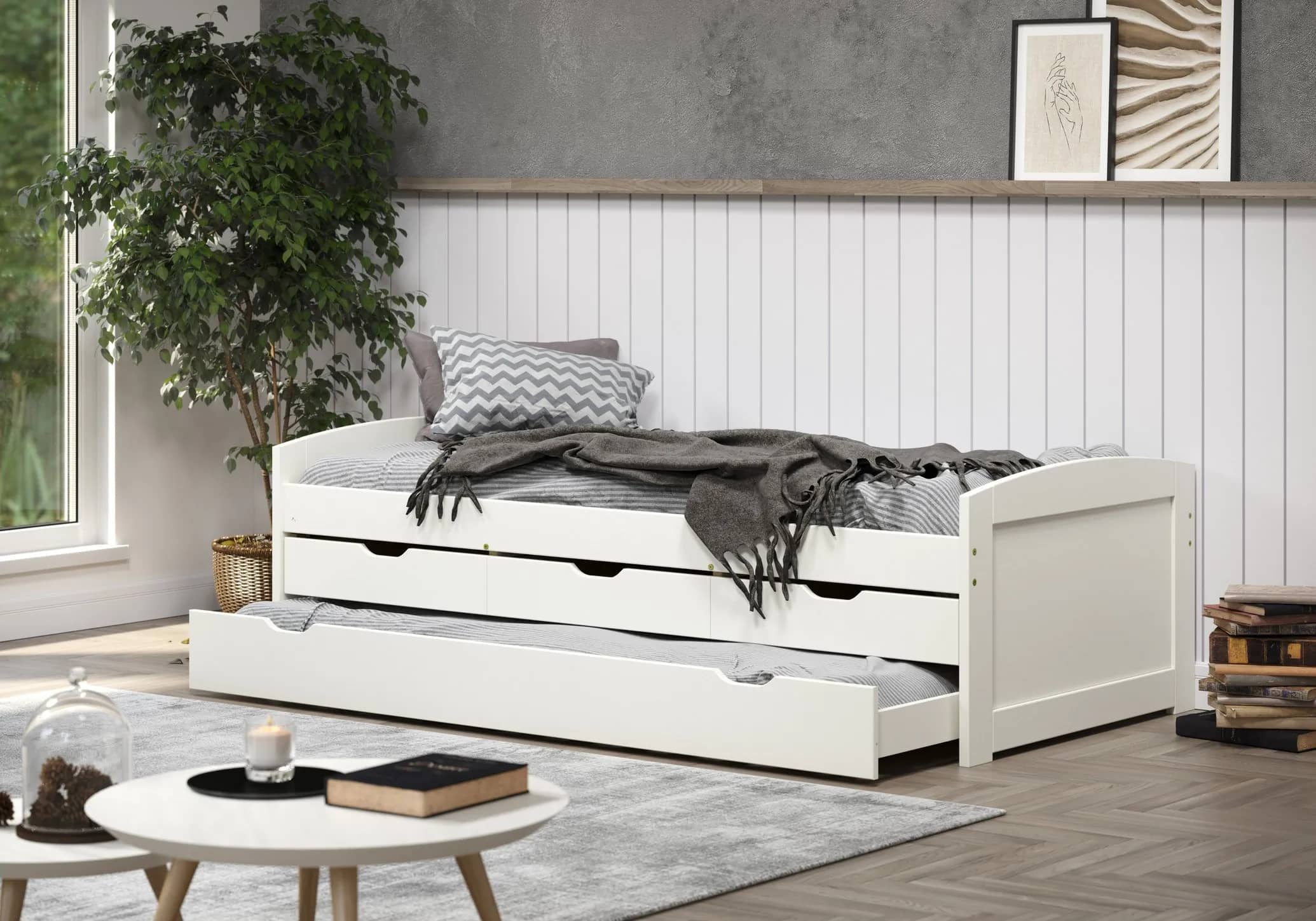 Twin Daybed with Trundle and Storage - view 5