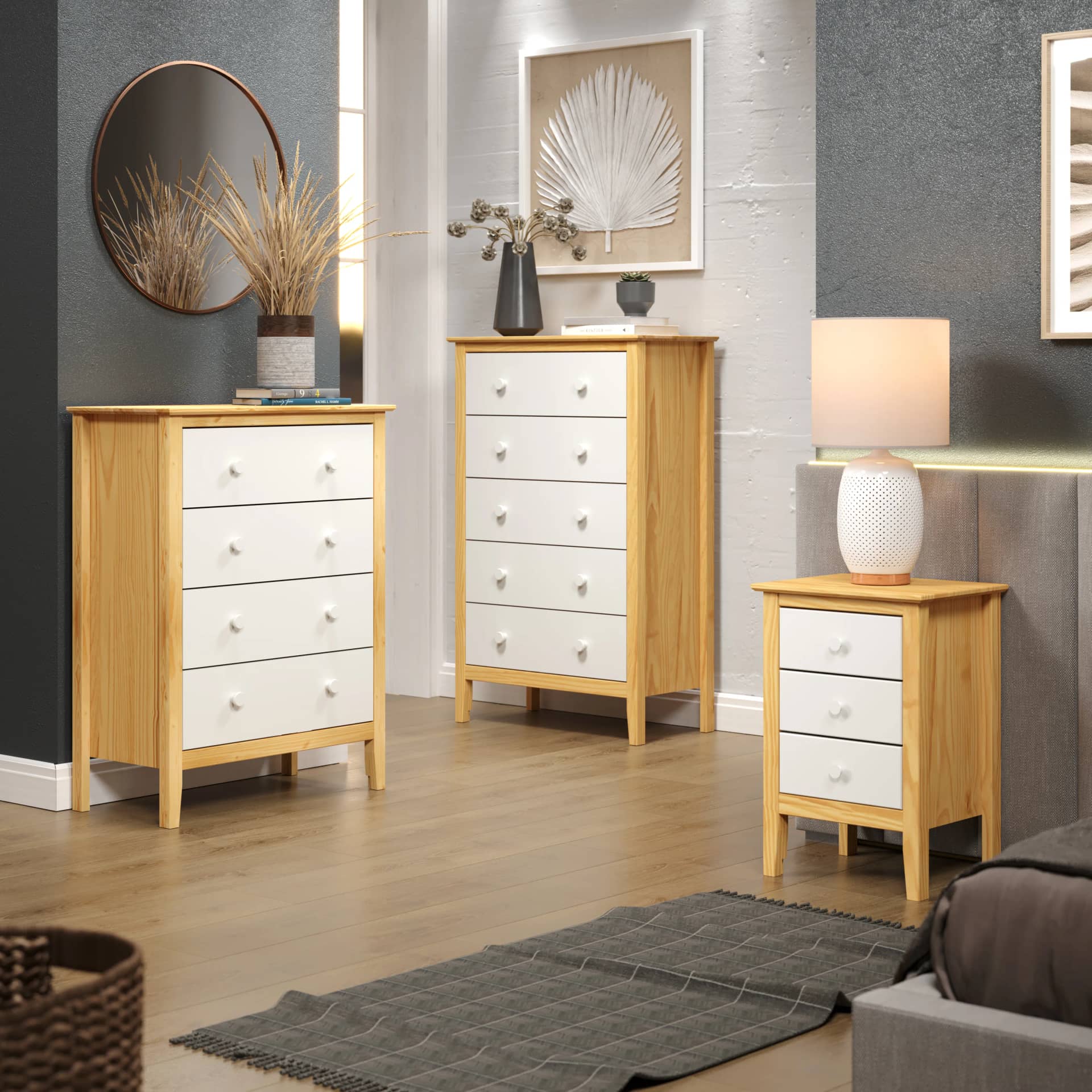 5 Drawer Dresser, Moda Lasting style meets ample storage. Your modern essential. - view 8