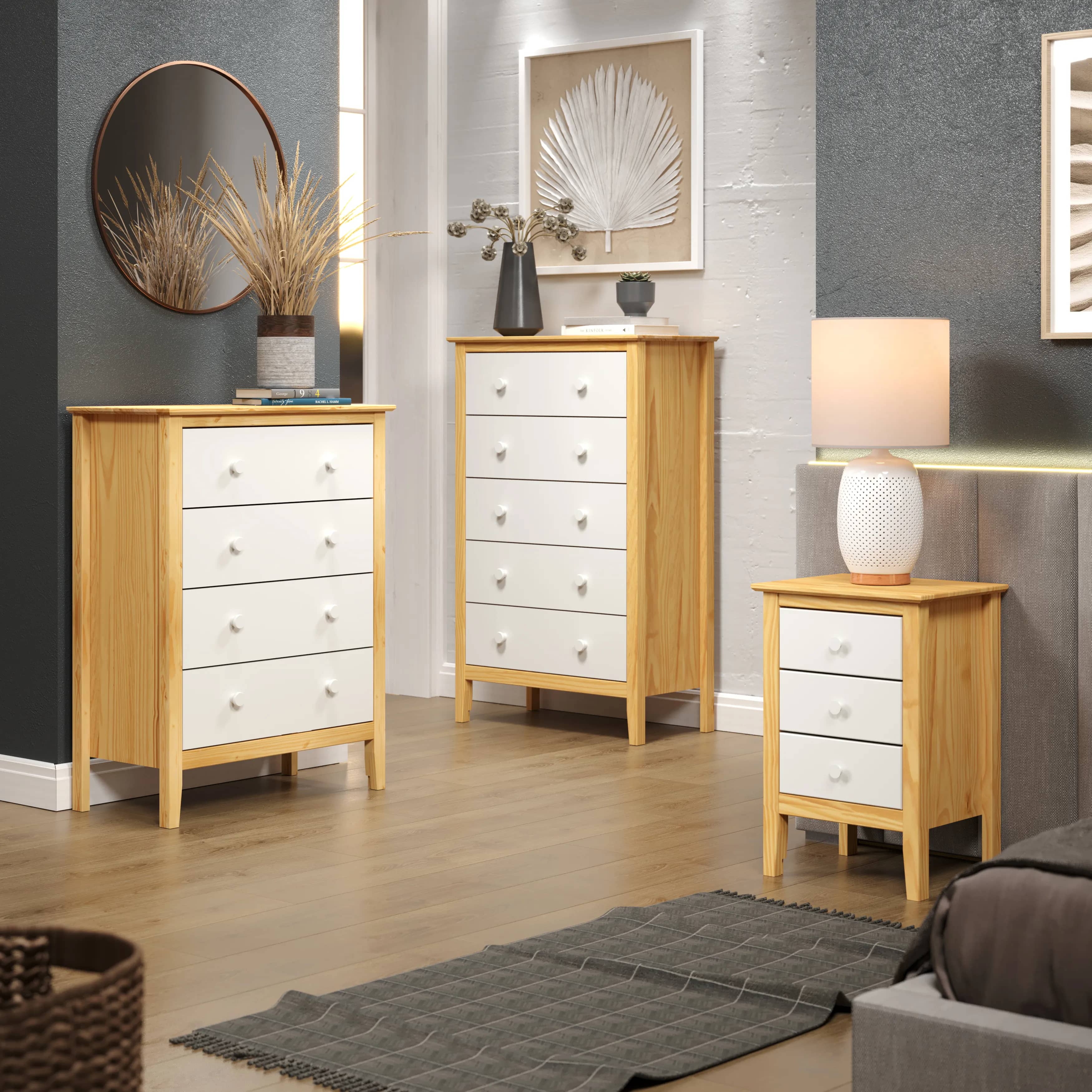 5 Drawer Chest Moda - view 8