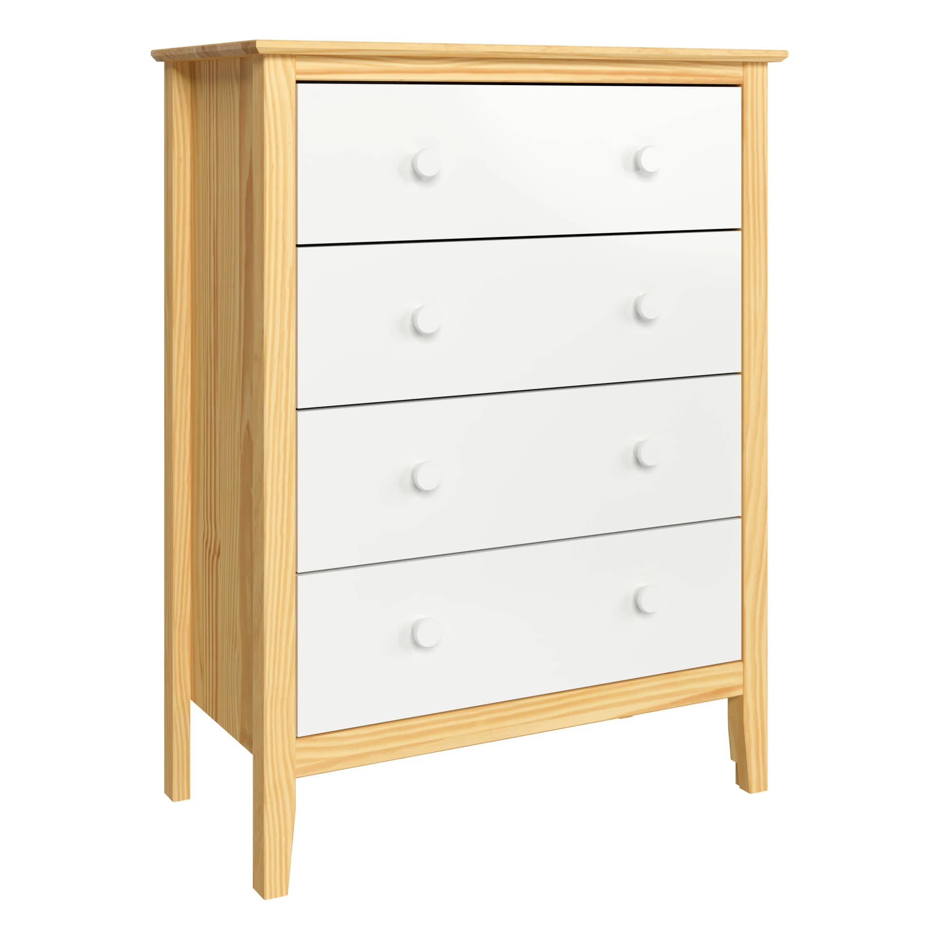 4 Drawer Dresser, Moda Organize beautifully with this timeless, solid pine addition. - view 2