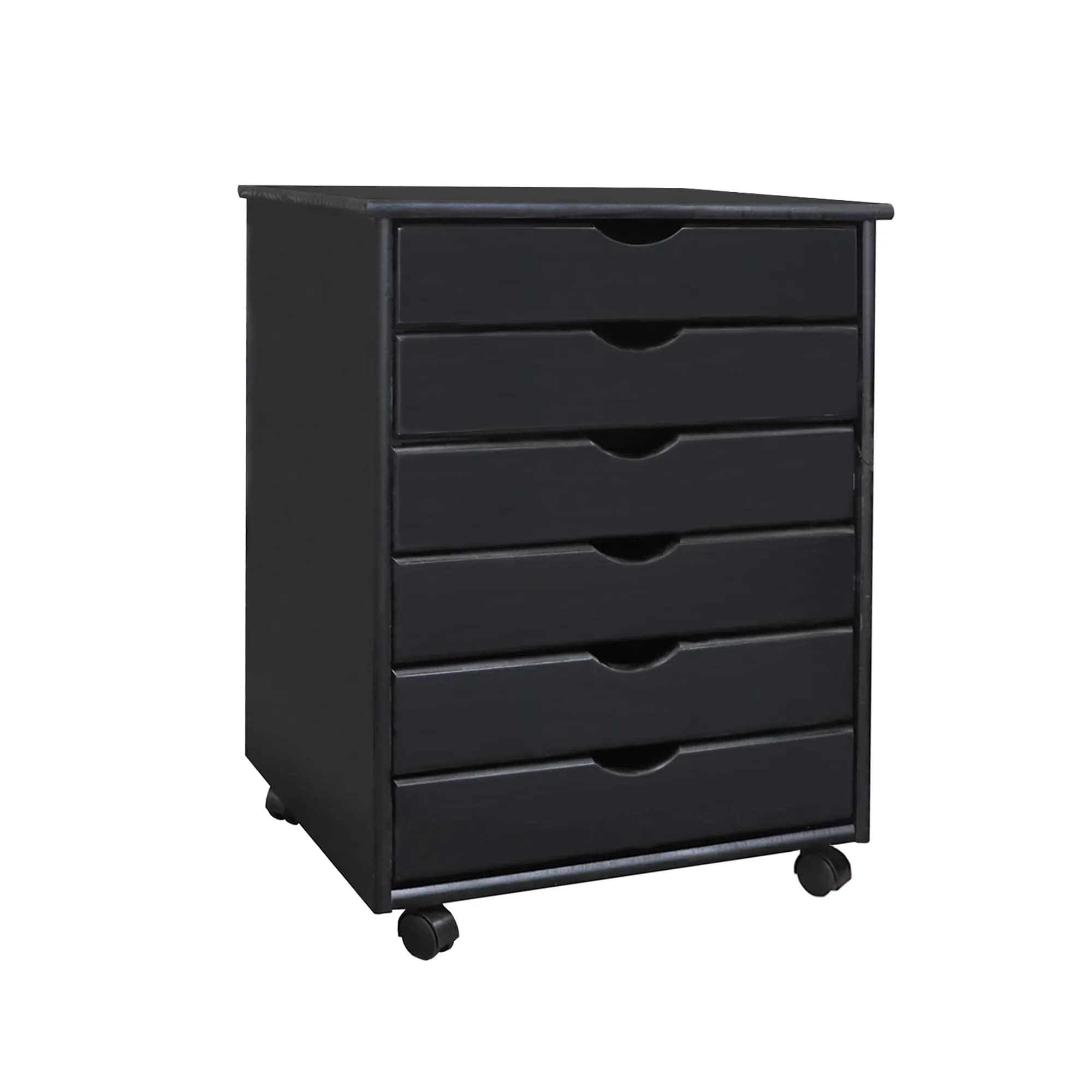 6 Drawer Wide Rolling Cart - view 5