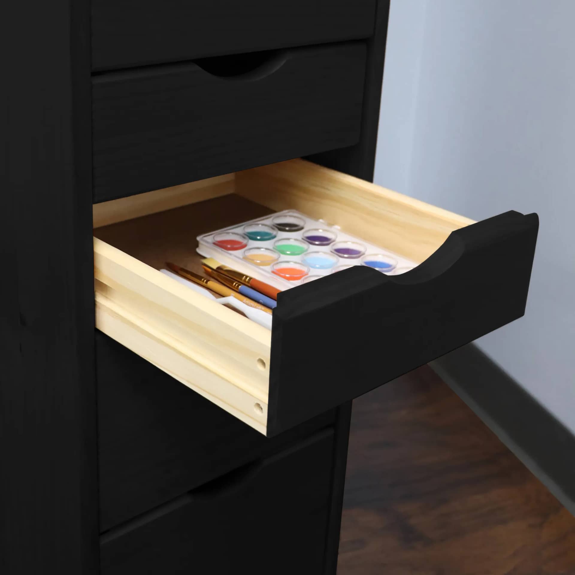 8 Drawer Rolling Cart Maximize your space with eight drawers for superior storage. - view 8