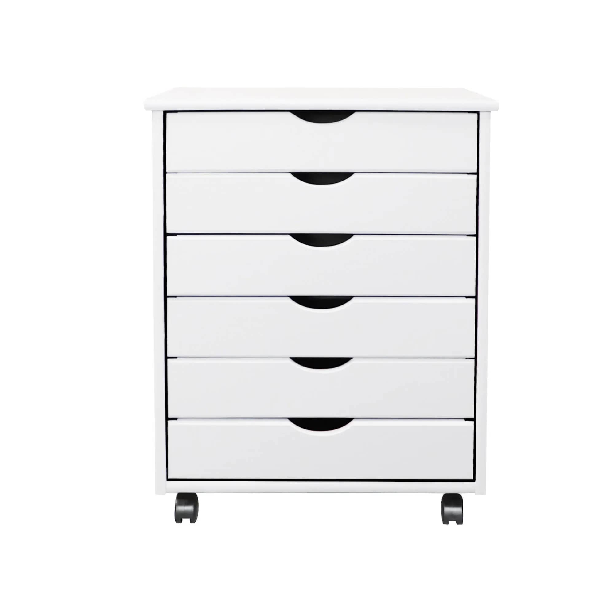 6 Drawer Wide Rolling Cart - view 7