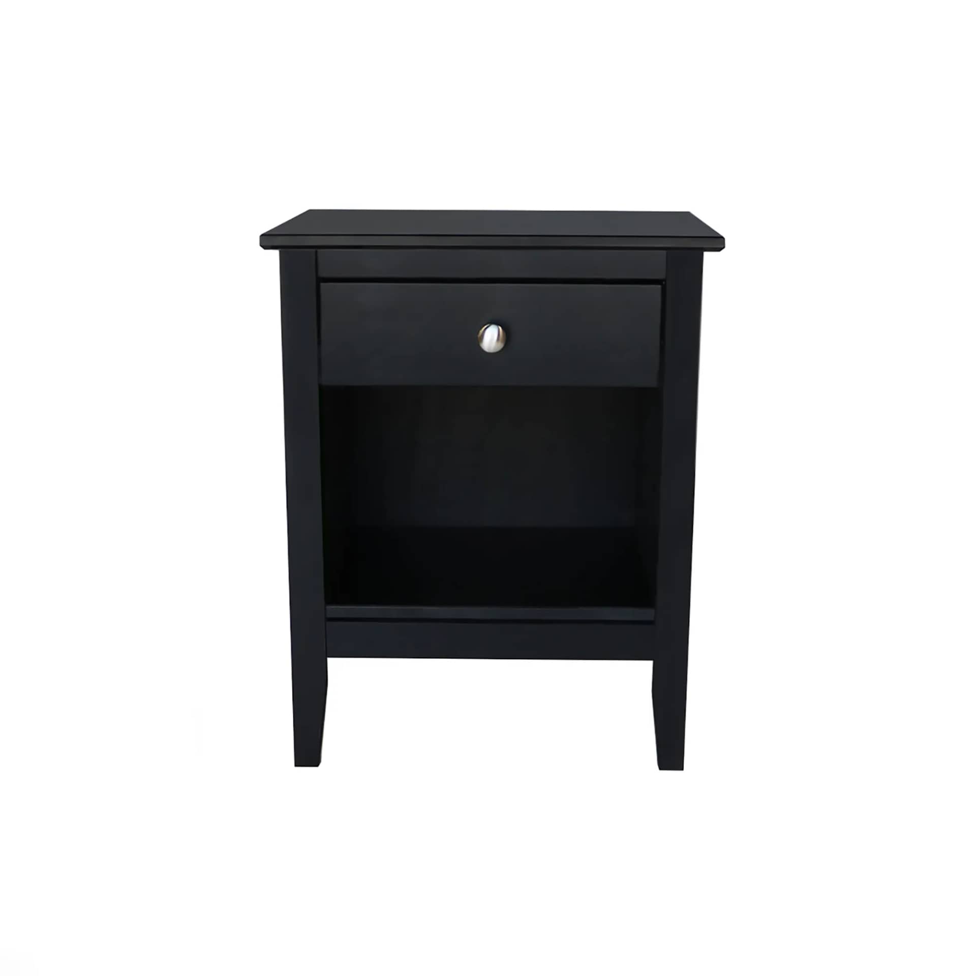 1 Drawer Bedside Nightstand Essential bedside storage with a classic, solid wood design. - view 1