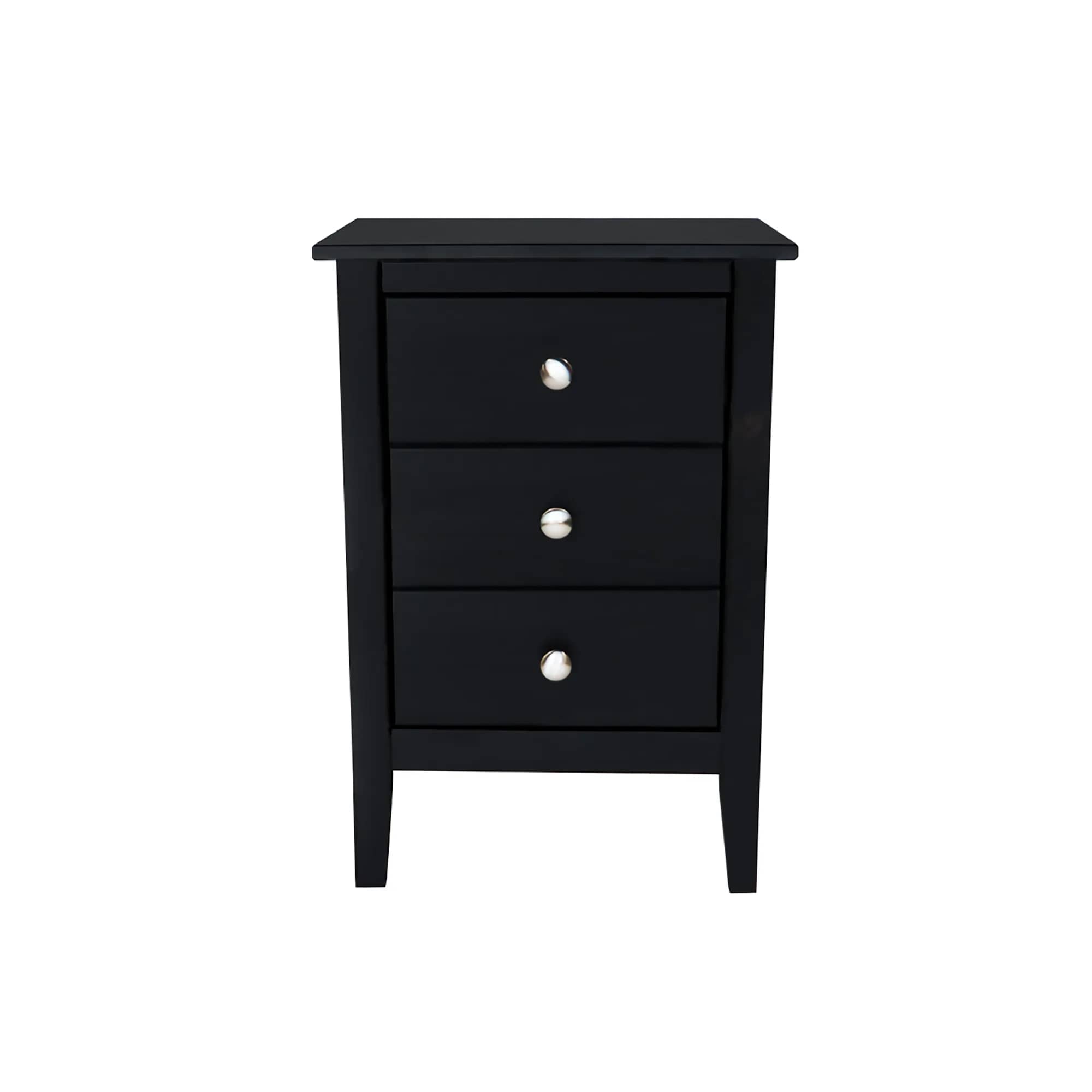 3 Drawer Nightstand - view 1
