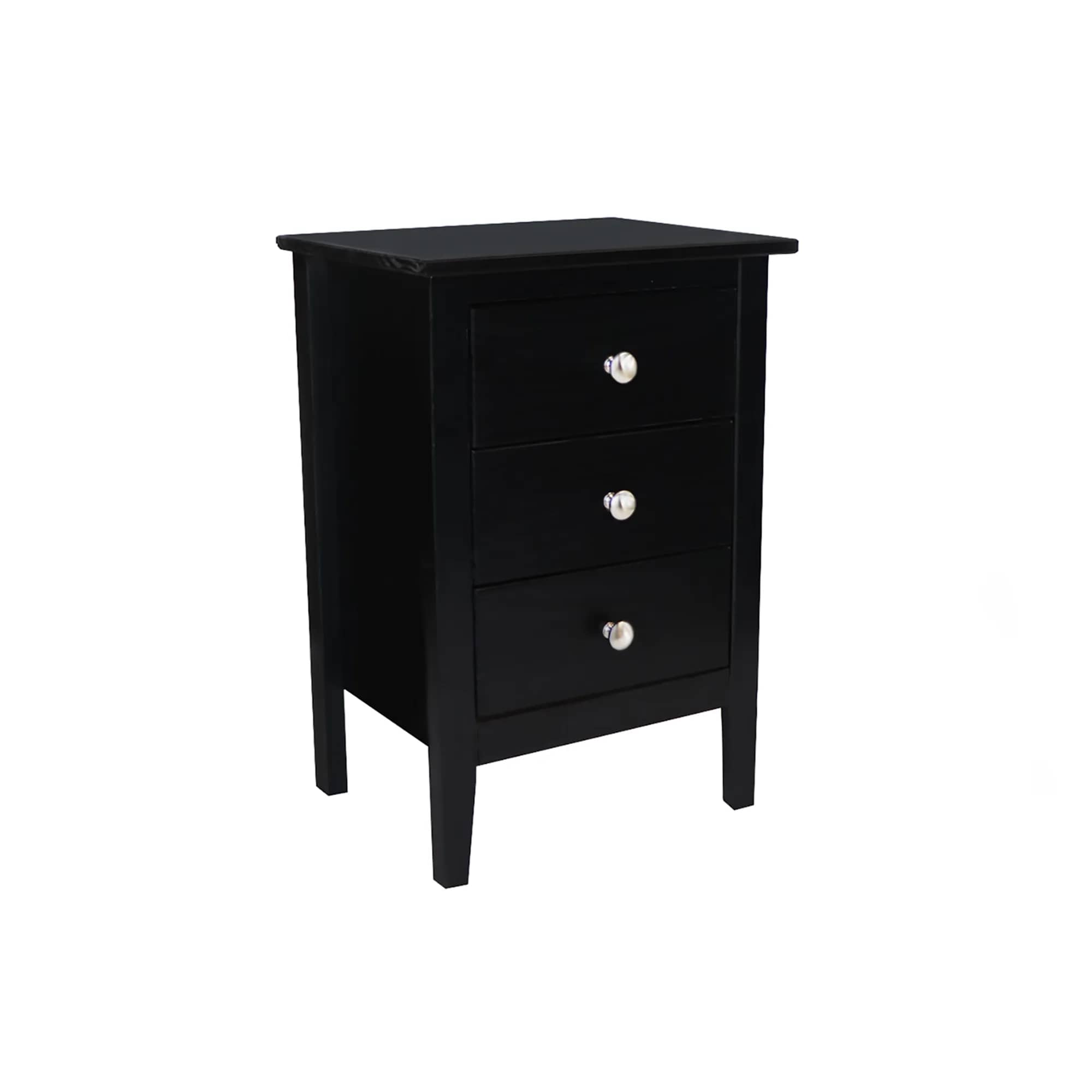 3 Drawer Nightstand - view 2