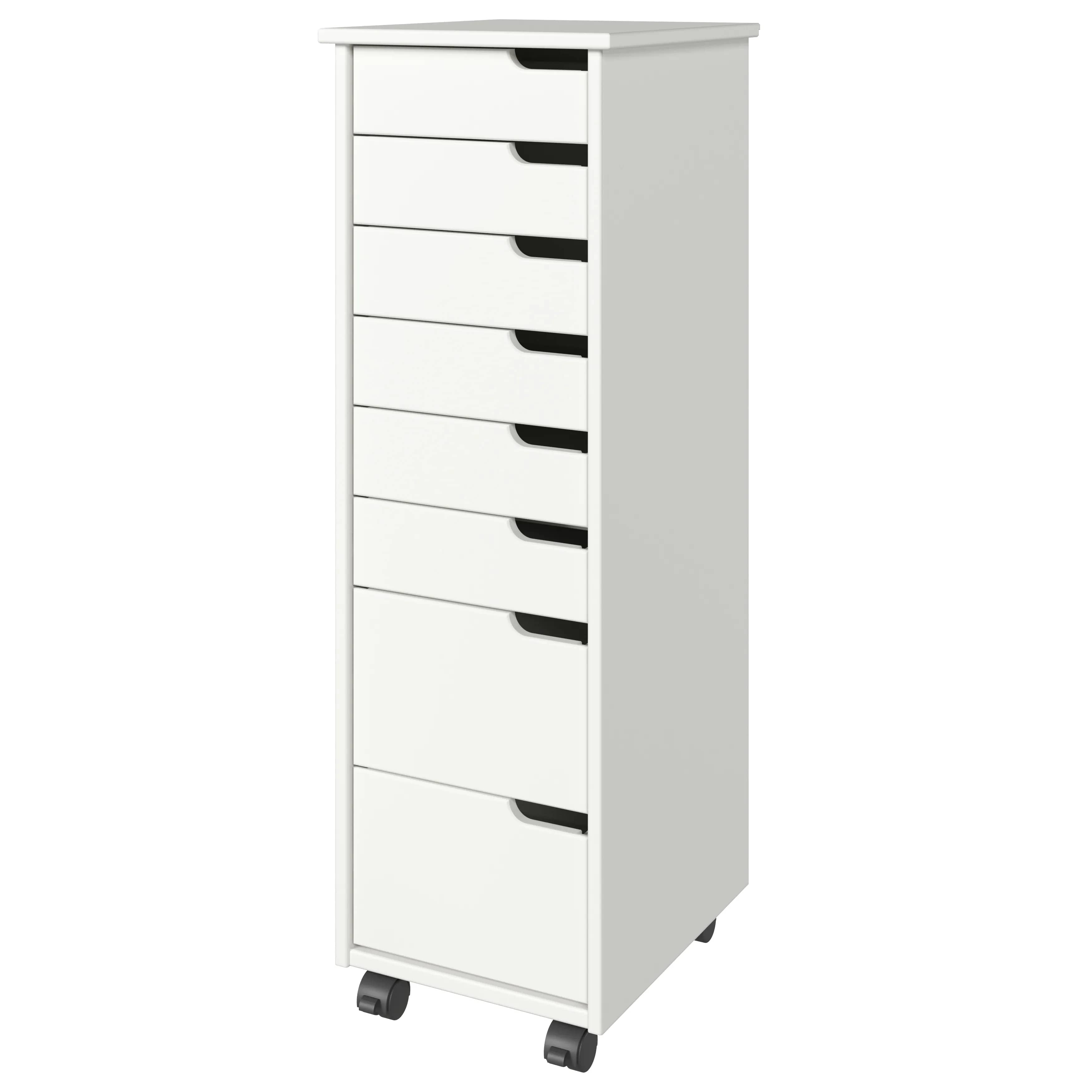 Euro 6+2 Drawer Rolling Cart - view 3