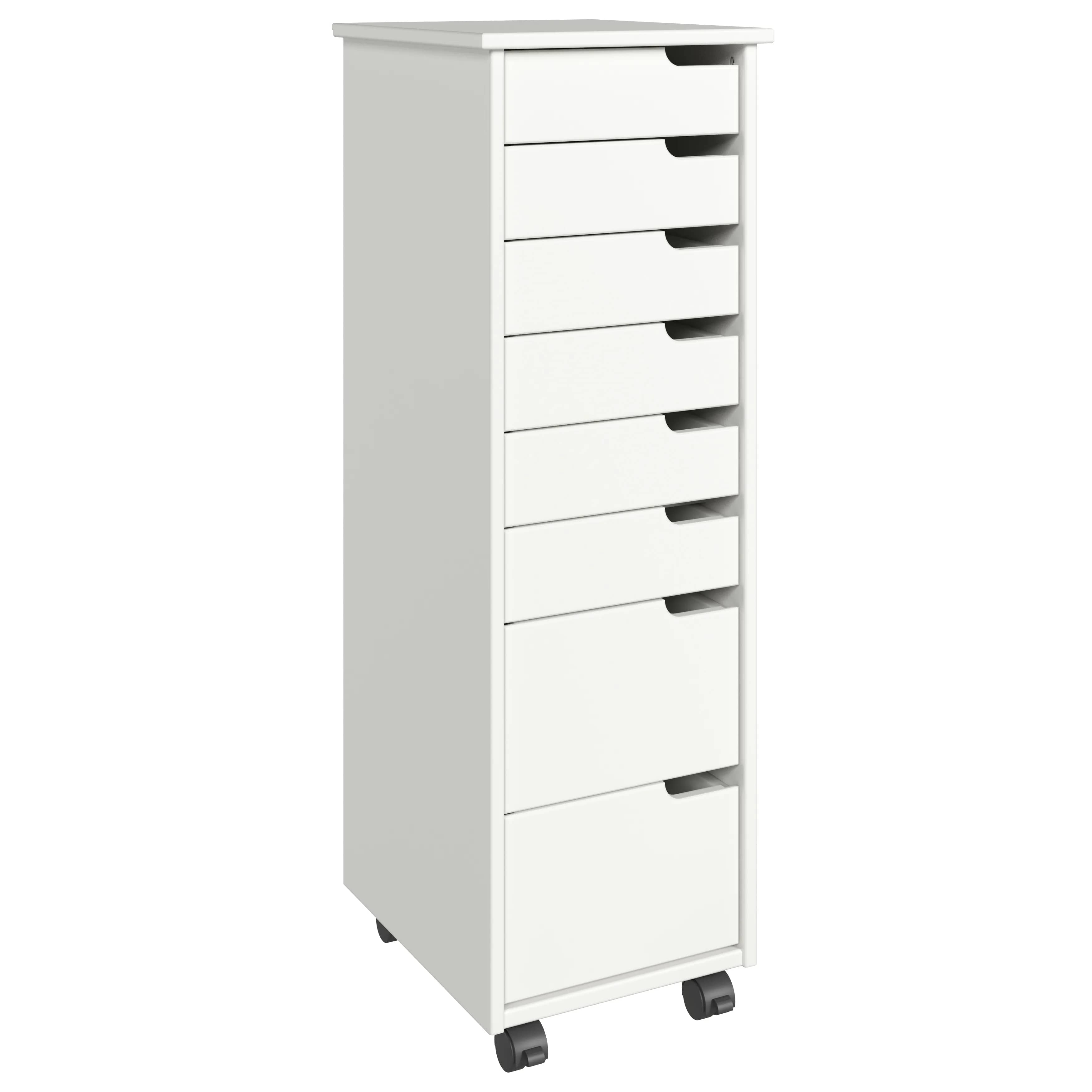 Euro 6+2 Drawer Rolling Cart - view 2