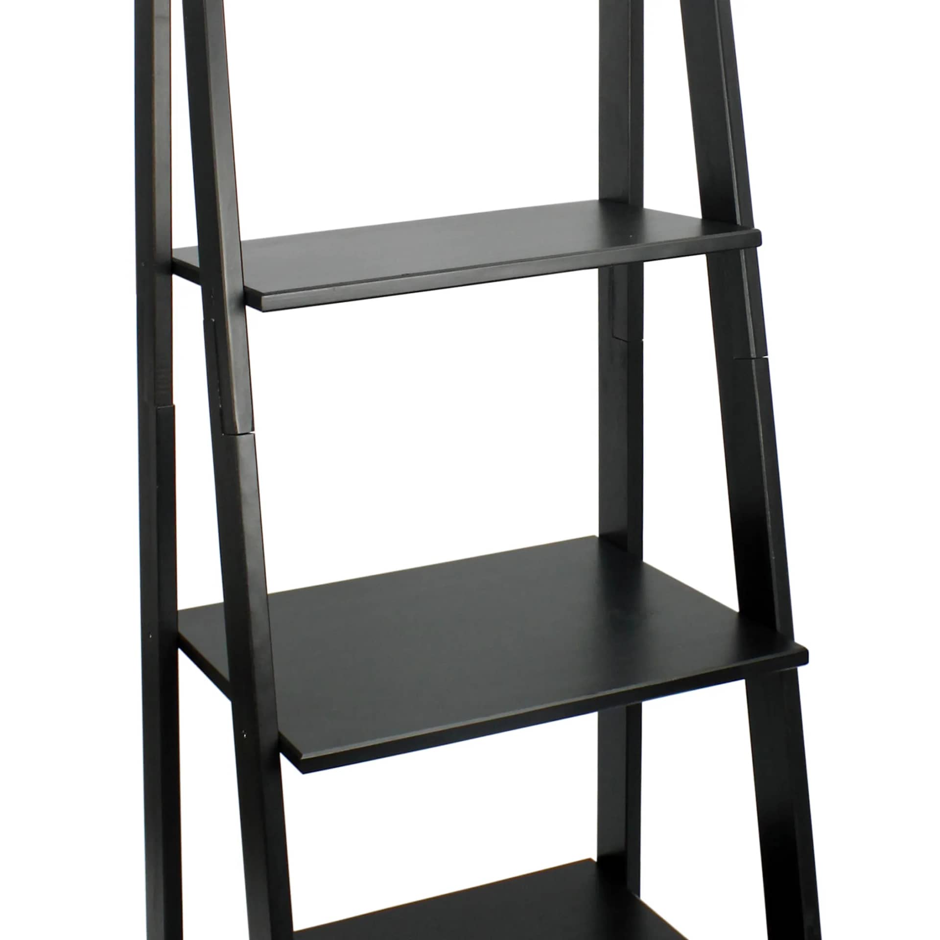 5 Shelf Ladder Bookshelf Stable, free-standing design to elevate any room's decor. - view 3