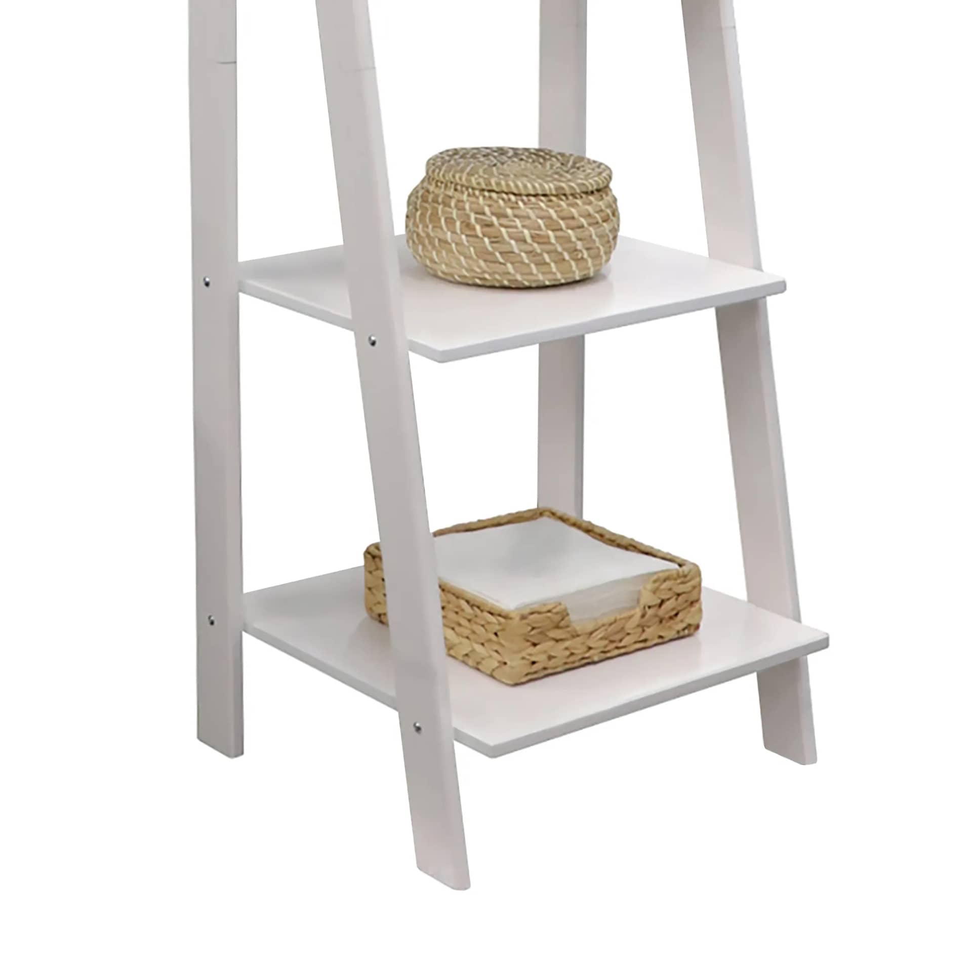 5 Shelf Ladder Bookshelf Stable, free-standing design to elevate any room's decor. - view 11