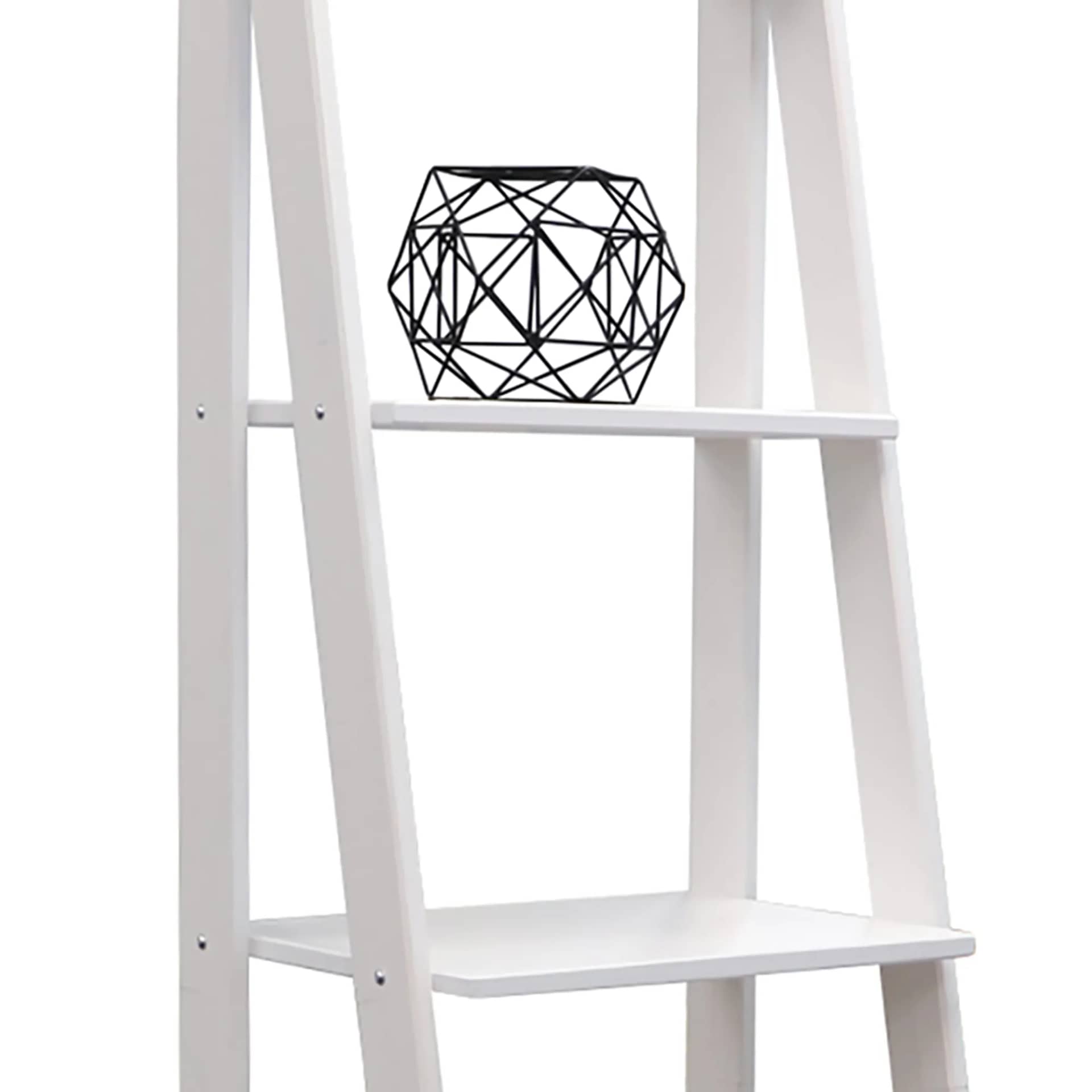 5 Shelf Ladder Bookshelf Stable, free-standing design to elevate any room's decor. - view 12