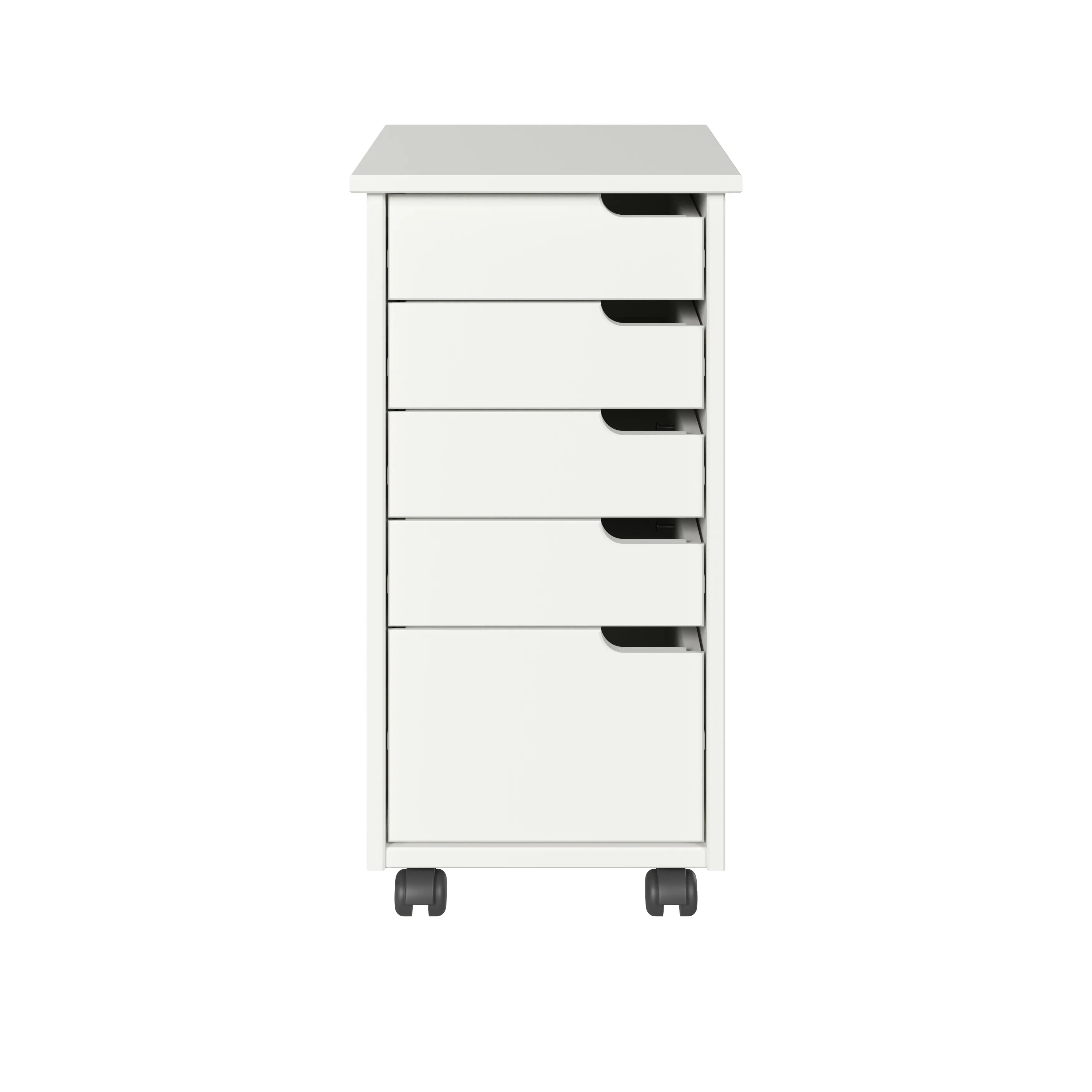 Euro 4+1 Drawer Rolling Cart thumbnail