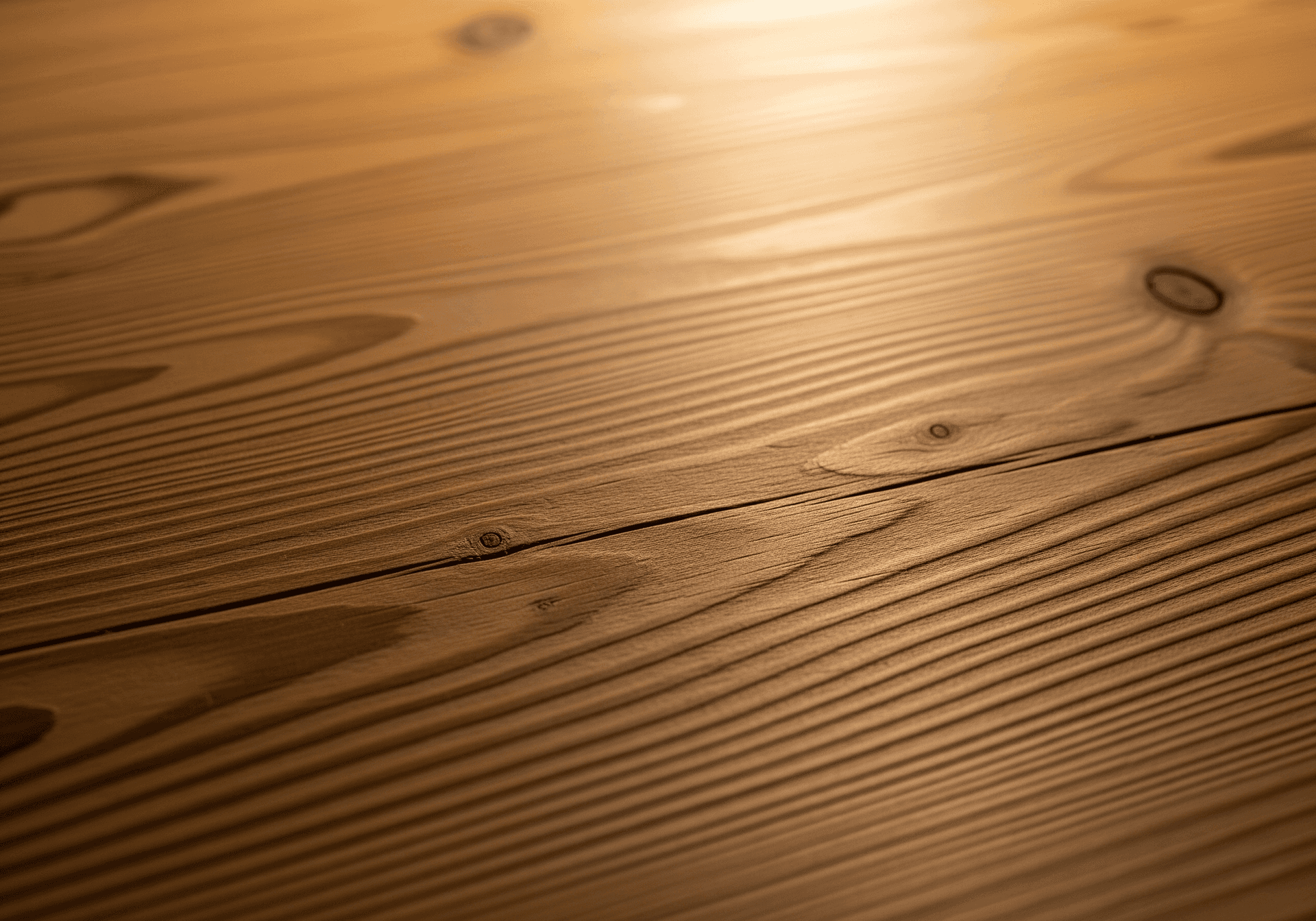 Milled pine plank grain