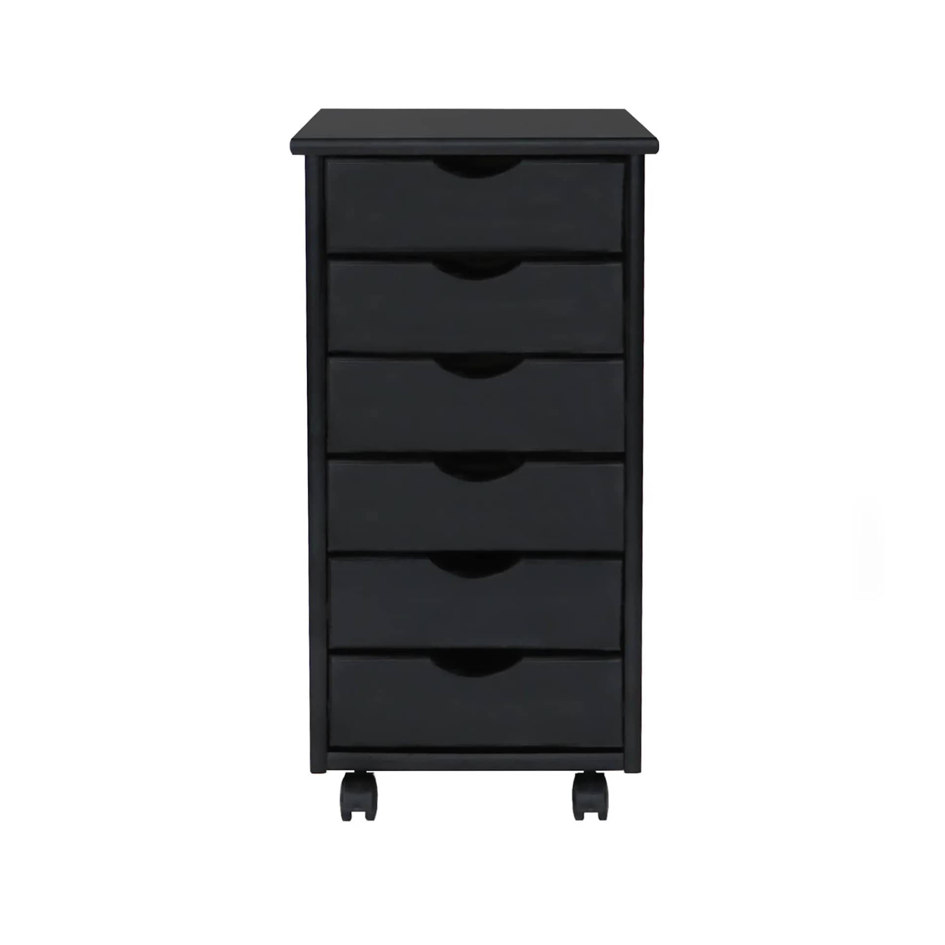 6 Drawer Rolling Cart Your mobile solution for stylish, everyday organization. - view 8