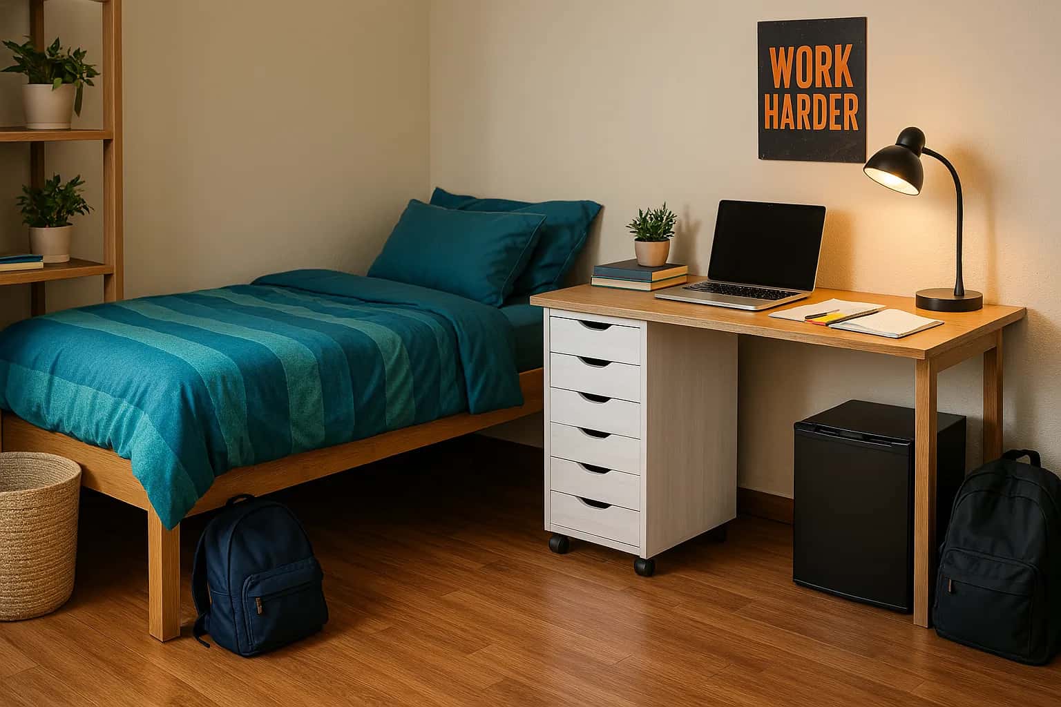 6 Drawer Rolling Cart Your mobile solution for stylish, everyday organization. - view 17