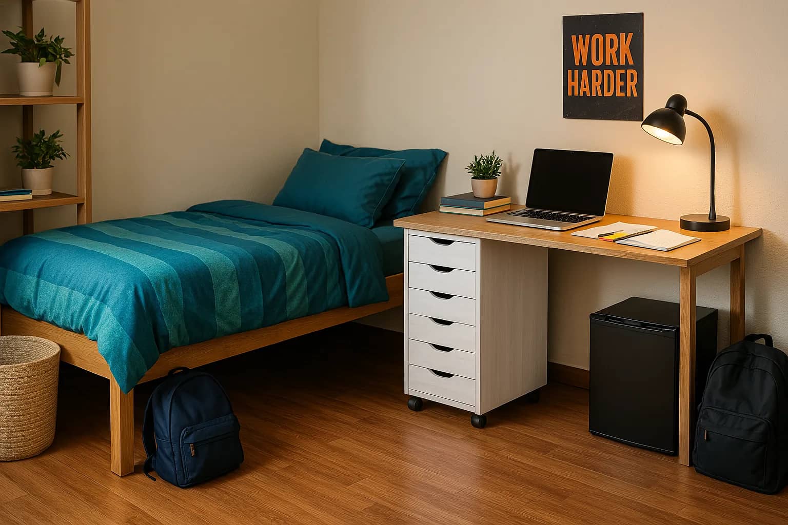 6 Drawer Rolling Cart Your mobile solution for stylish, everyday organization. - view 17