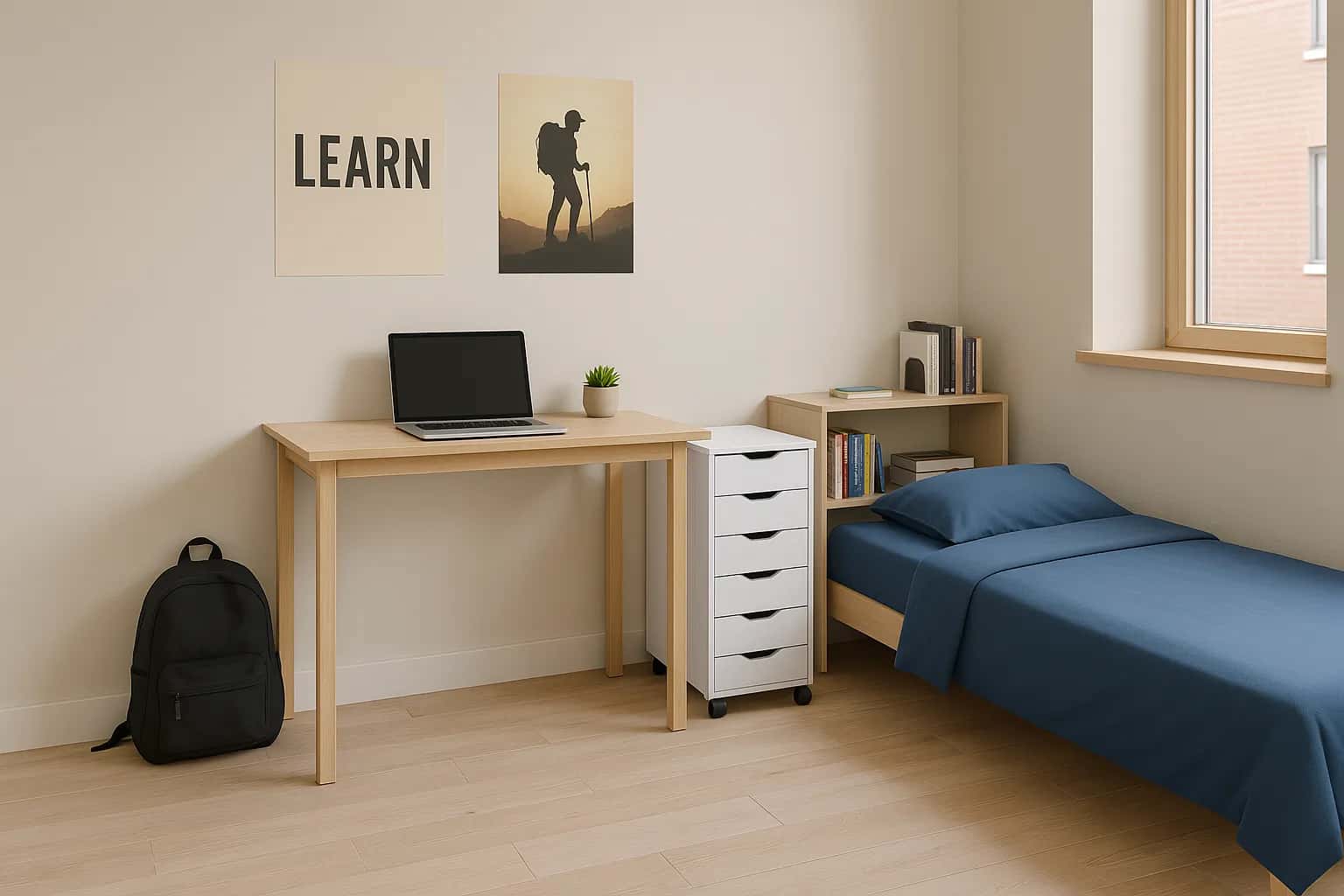 6 Drawer Rolling Cart Your mobile solution for stylish, everyday organization. - view 18
