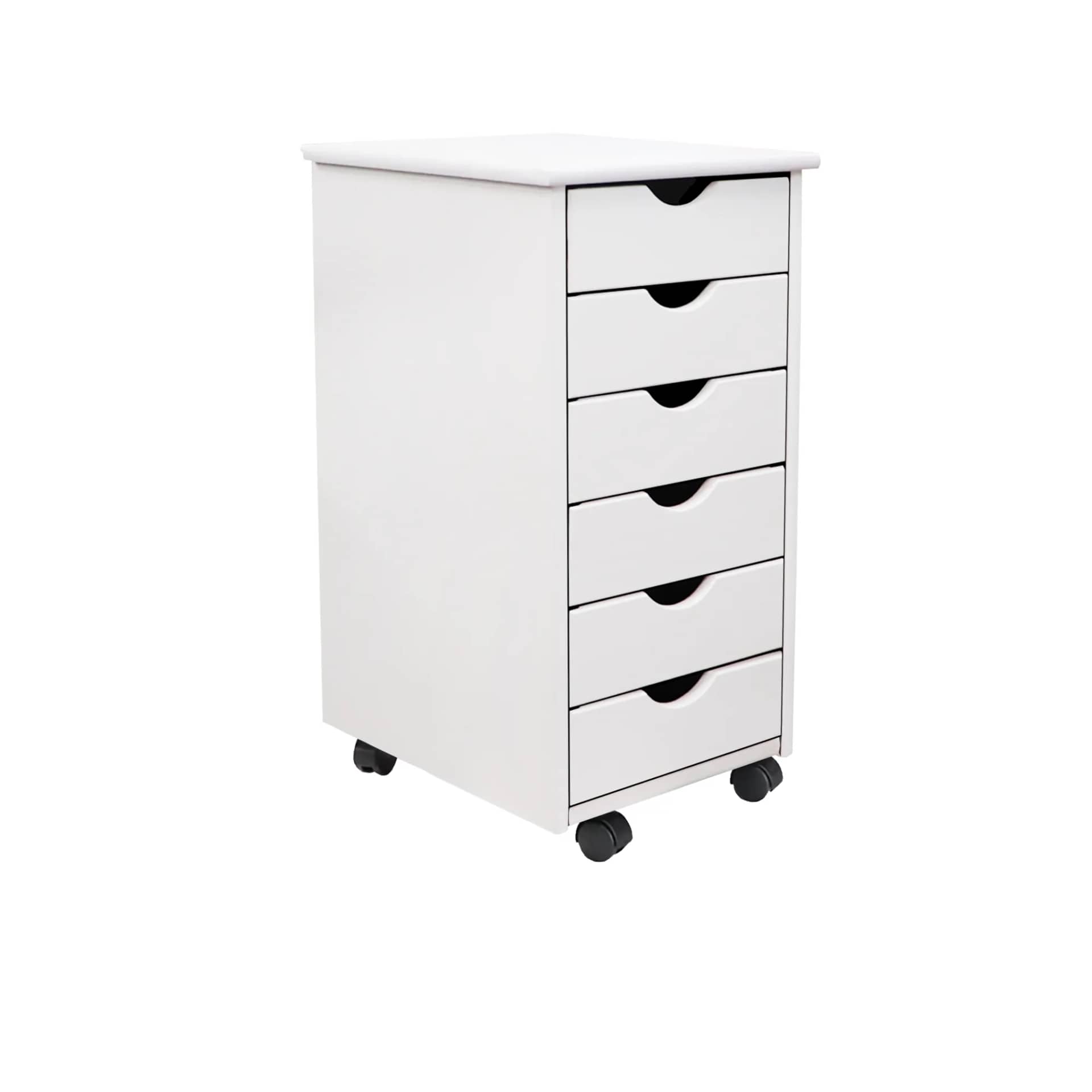 6 Drawer Rolling Cart Your mobile solution for stylish, everyday organization. - view 15