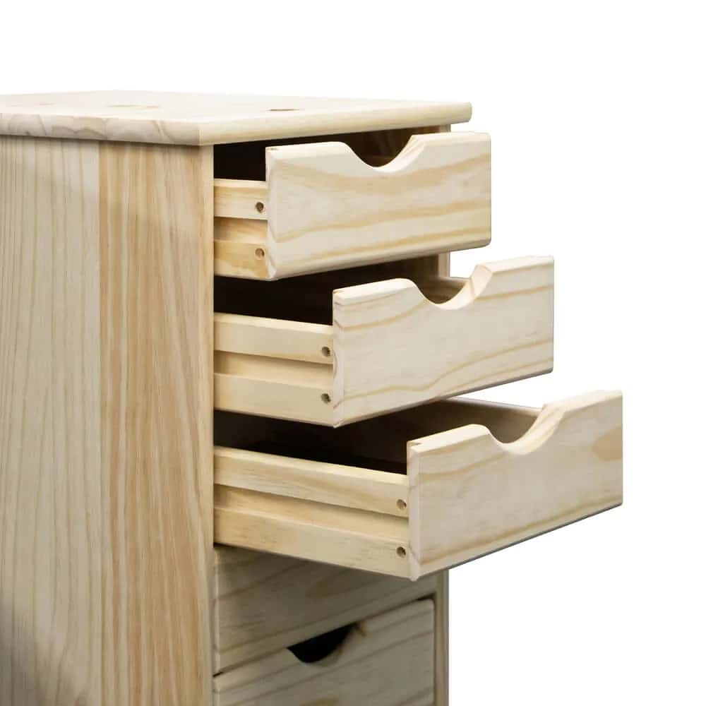 6 Drawer Rolling Cart Your mobile solution for stylish, everyday organization. - view 23