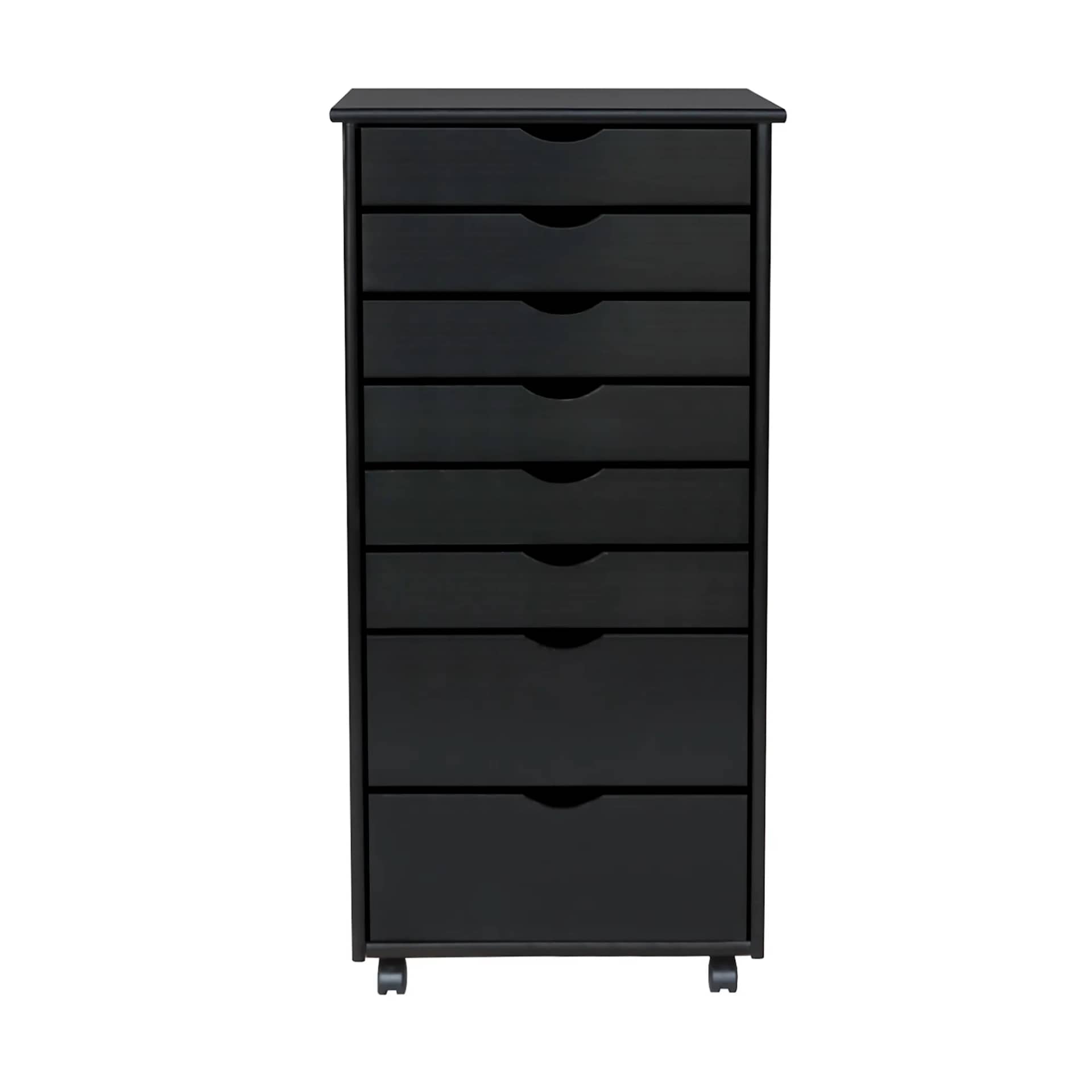 8 Drawer Wide Rolling Cart Ultimate organization with a versatile 6+2 drawer layout. - view 5