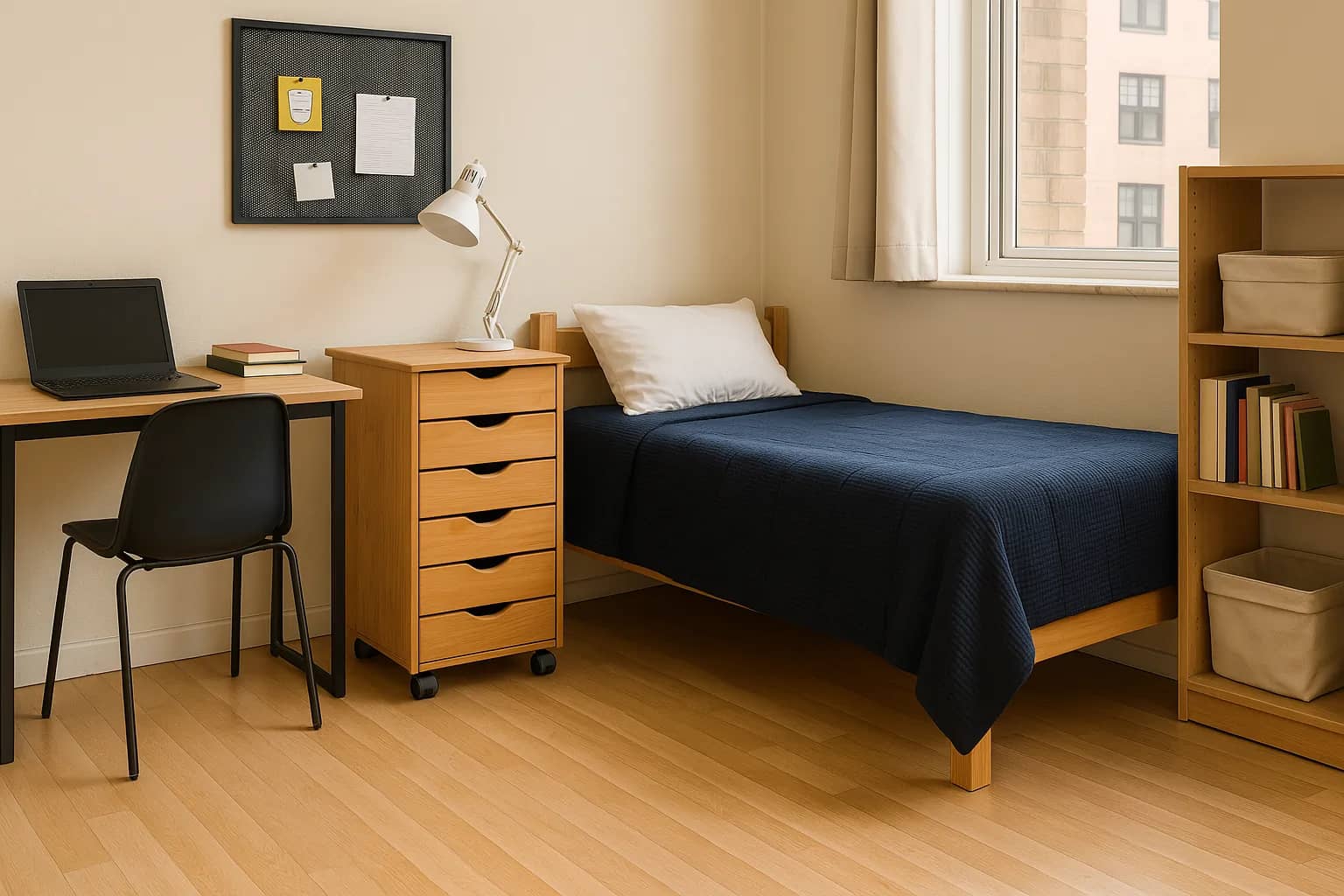6 Drawer Rolling Cart Your mobile solution for stylish, everyday organization. - view 3